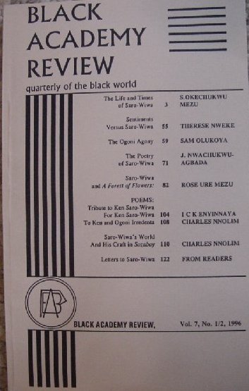 BLACK ACADEMY REVIEW: